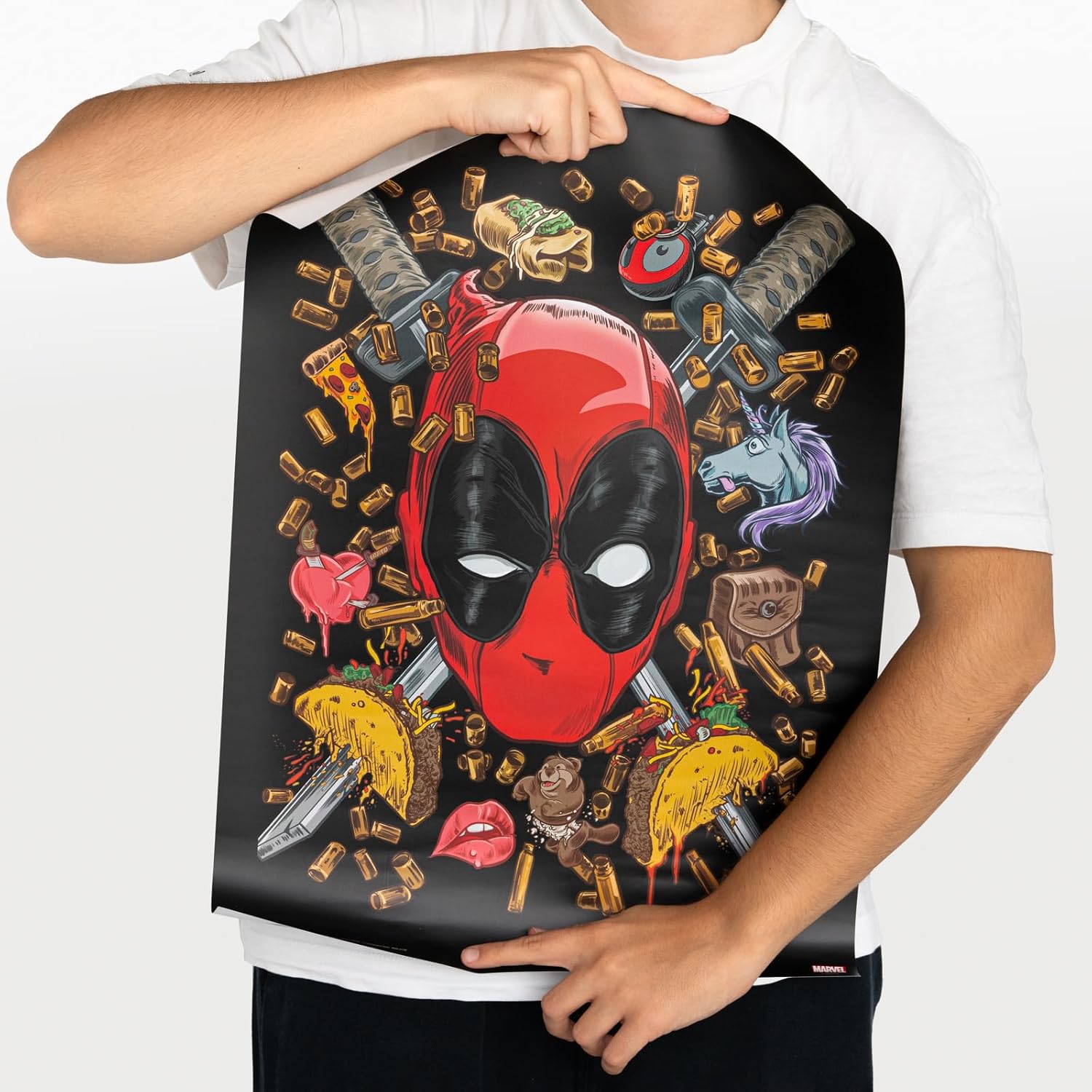 Deadpool Marvel, lot de 2 mini posters 52 x 38 cm – Image 5