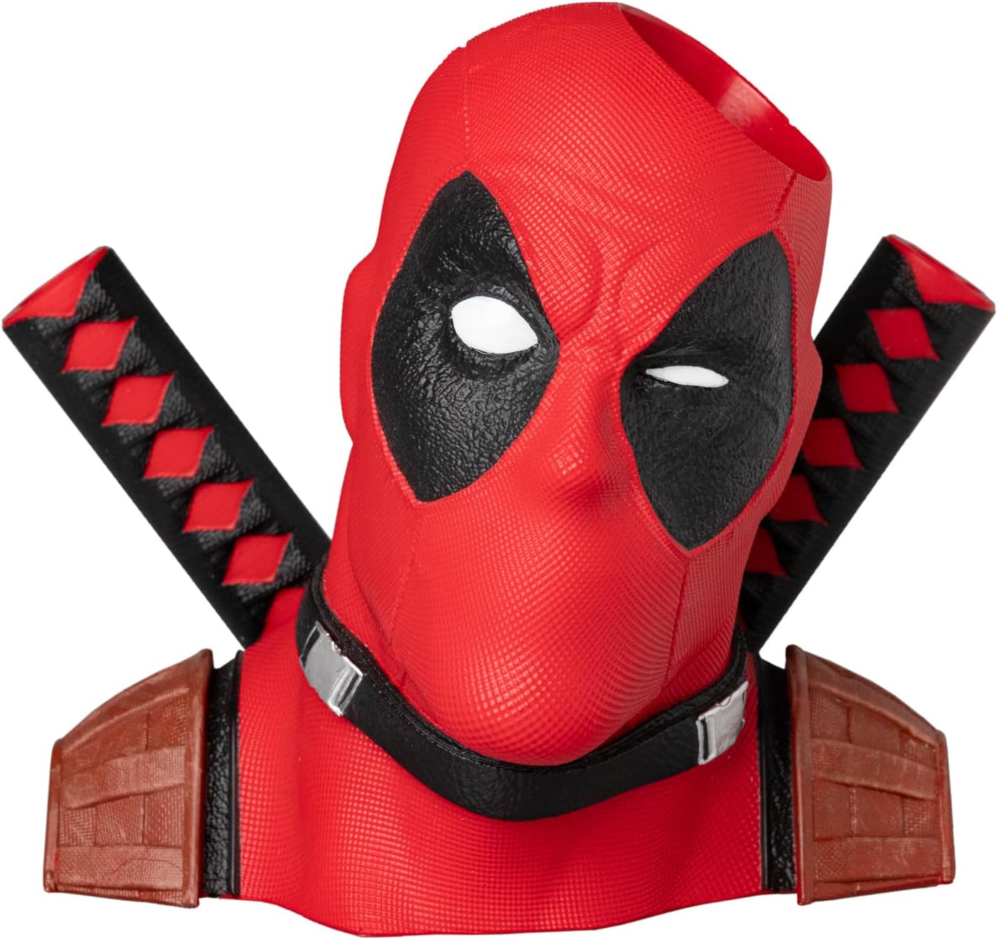 Pot à crayons Deadpool Marvel rouge à 3 compartiments – Image 3