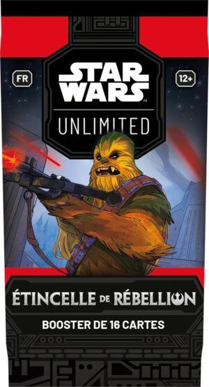Boosters Star Wars Unlimited Étincelle de Rébellion, modèle aléatoire