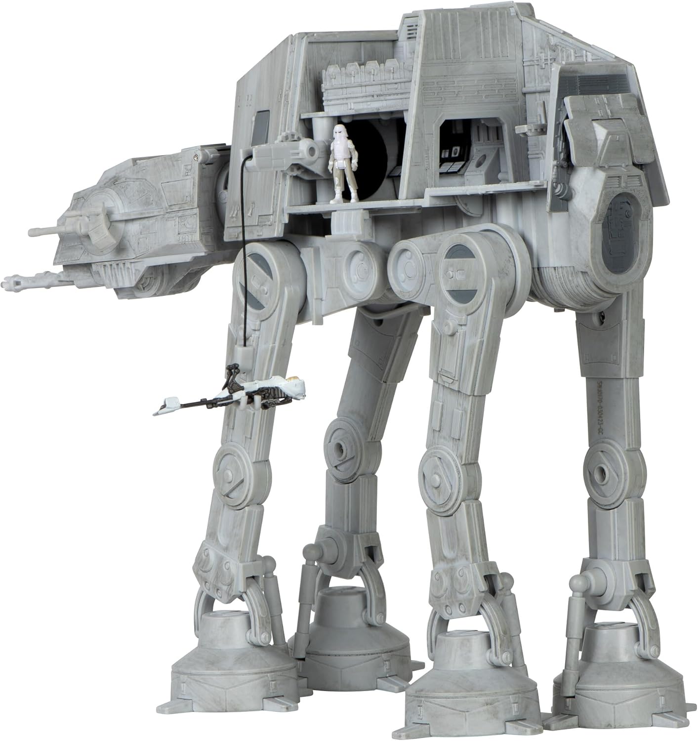 AT-AT Walker Star Wars Micro Galaxy Squadron, vaisseau de 25 cm avec cinq micro figurines de 3 cm – Image 3