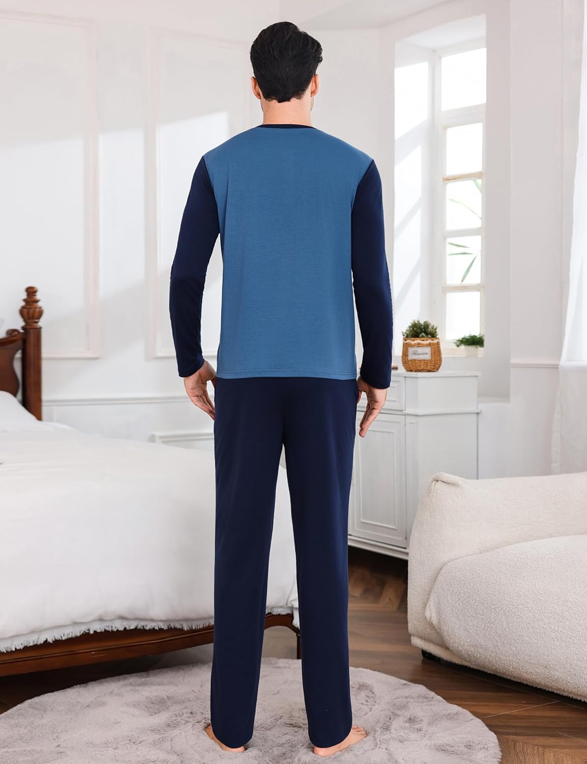 Pyjama homme Deadpool en coton à manches longues – Image 6
