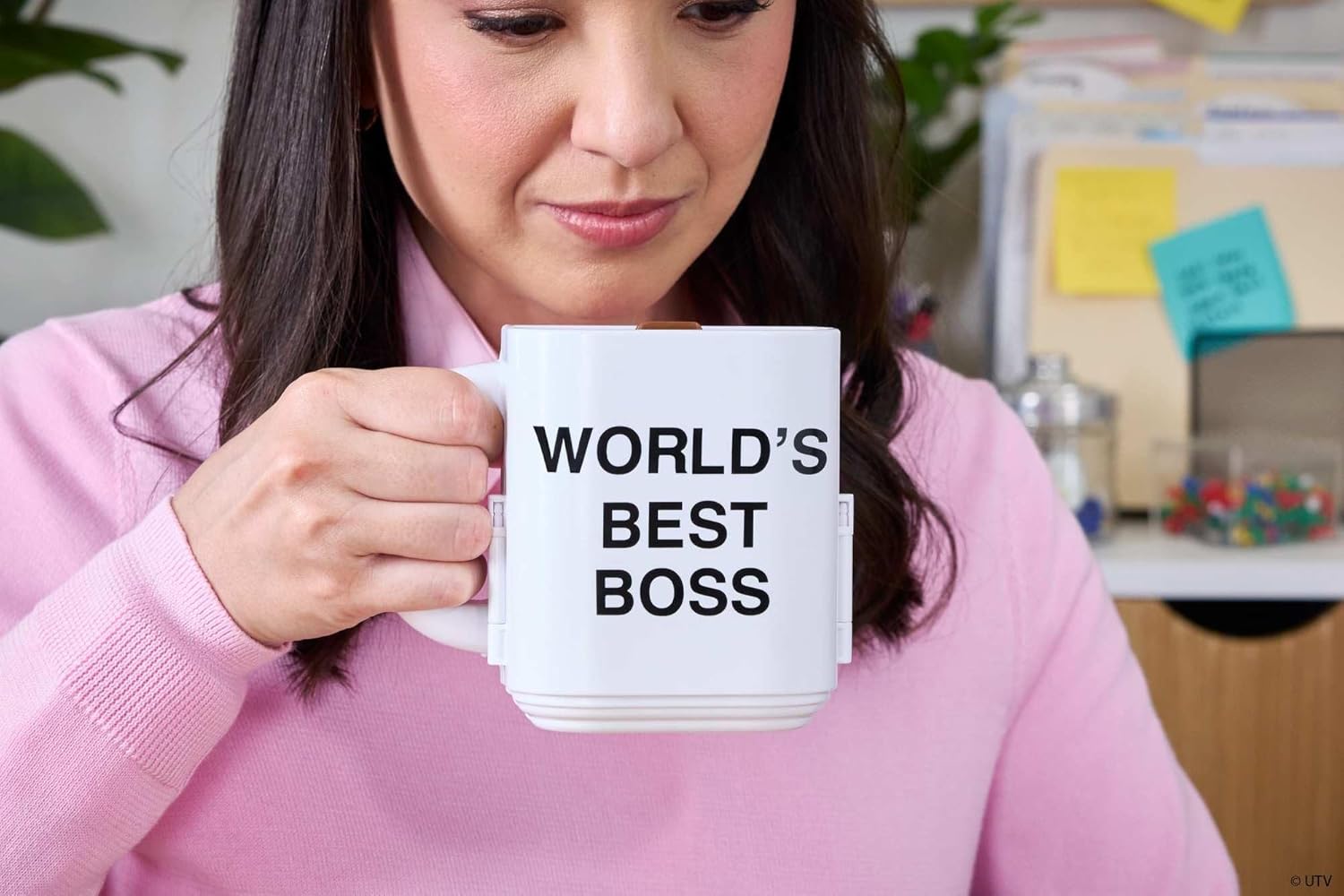 Polly Pocket The Office, coffret mug avec 6 figurines et 9 accessoires – Image 2