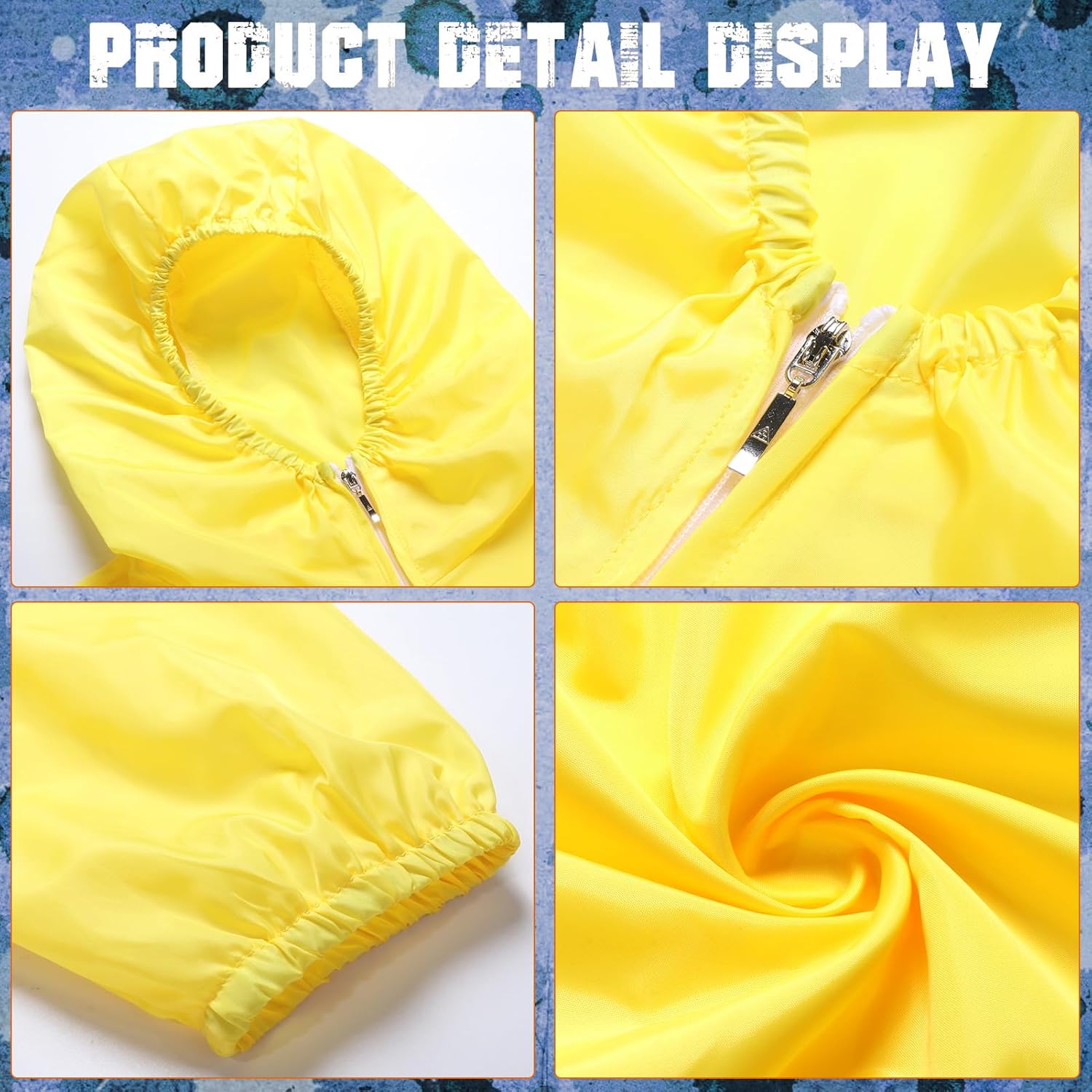 Déguisement Breaking Bad Hazmat jaune avec accessoires XXL – Image 4