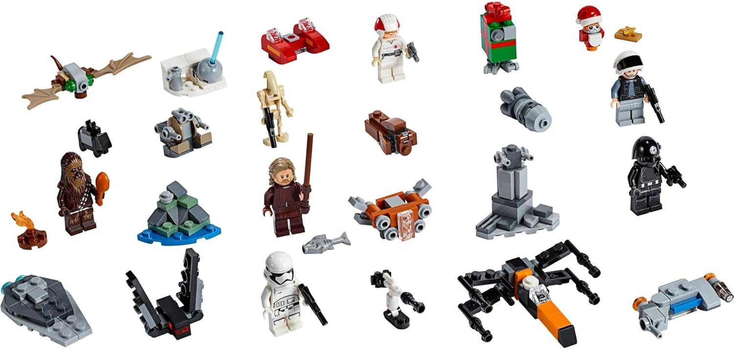 Calendrier de l’Avent LEGO Star Wars 2019 avec 6 mini figurines et 4 droïdes – Image 3