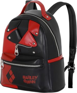 Sac à dos Harley Quinn DC Comics noir, capacité 8 L