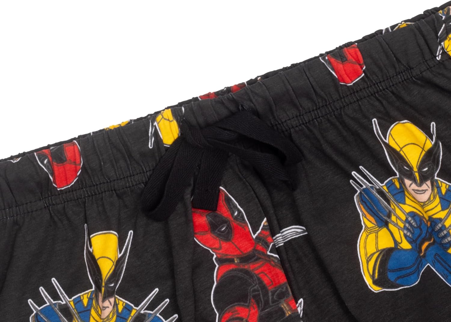 Pantalon de pyjama homme Marvel Deadpool & Wolverine en 100 % coton noir – Image 2