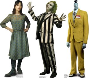 Beetlejuice Star Cutouts SC4728, lot de découpes en carton pour étagère, hauteur 30 cm