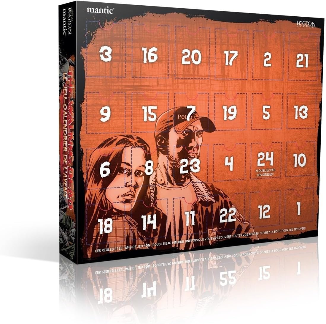 Calendrier de l’Avent The Walking Dead™ version française, 1 à 4 joueurs – Image 3