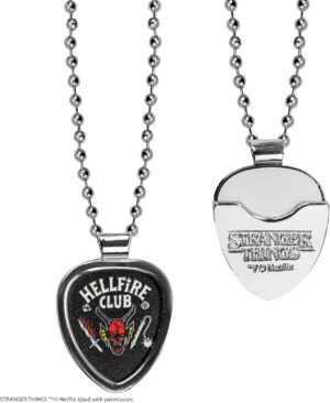 Collier interchangeable Eddie Munson Stranger Things en acier inoxydable et zircon