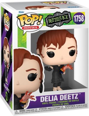 Figurine Funko Pop Beetlejuice Delia Deetz en vinyle 9,5 cm