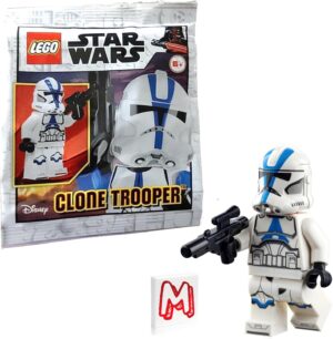 Clone Trooper 501st Legion avec blaster LEGO Star Wars The Clone Wars 75280
