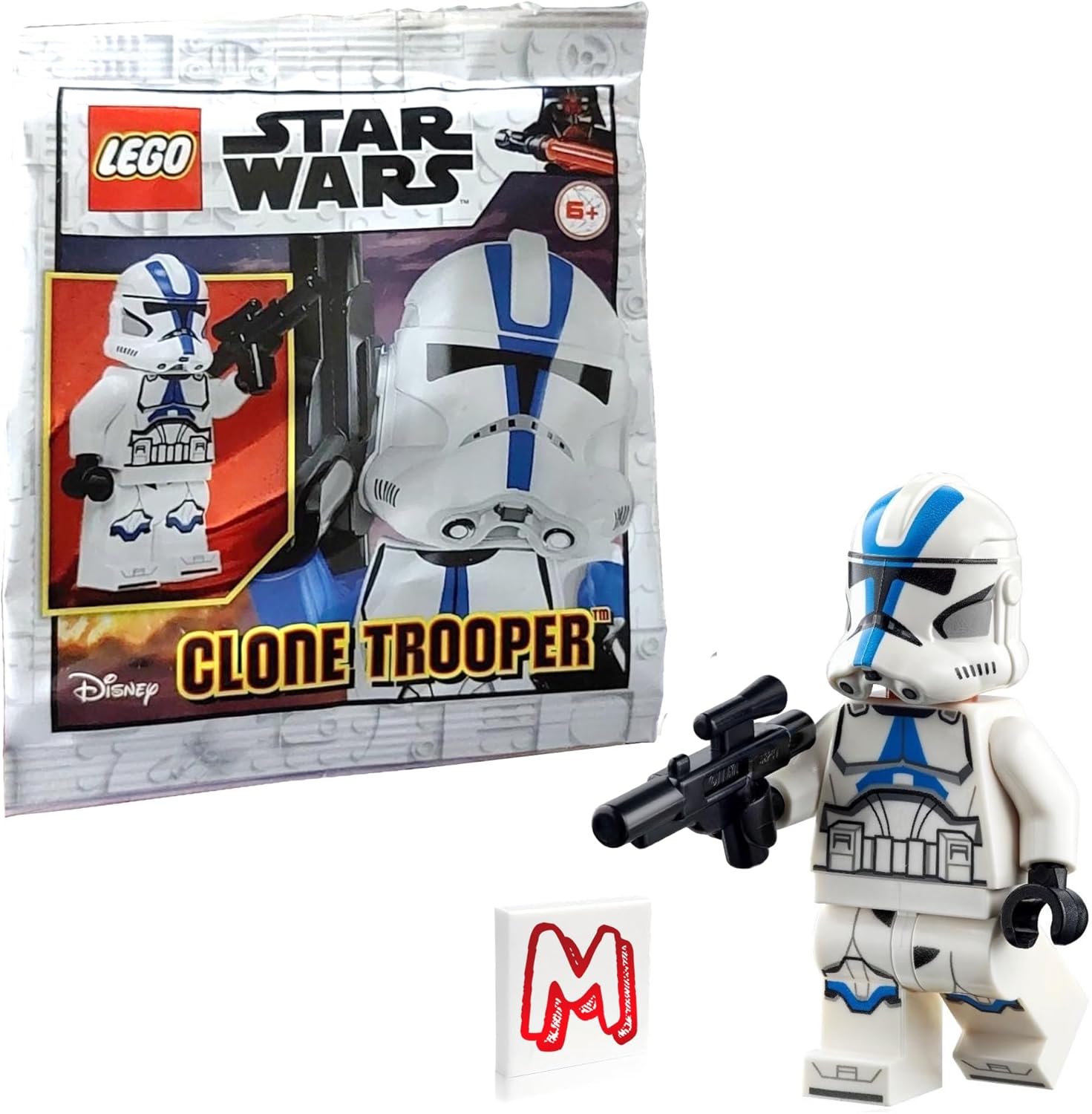 Clone Trooper 501st Legion avec blaster LEGO Star Wars The Clone Wars 75280