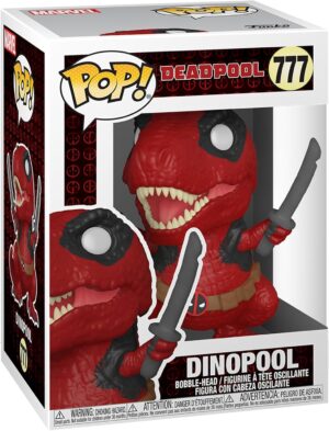 Figurine Funko Pop! Dinopool en vinyle Marvel Deadpool 30th
