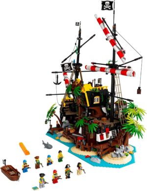 LEGO Ideas 21322 Pirates of Barracuda Bay avec Captain Redbeard