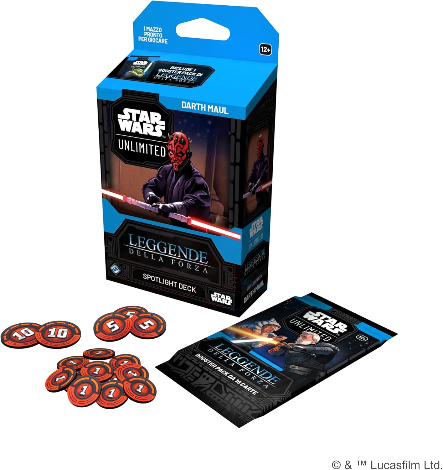 Star Wars Unlimited Spotlight Deck Dark Maul, 50 cartes en version italienne – Image 3