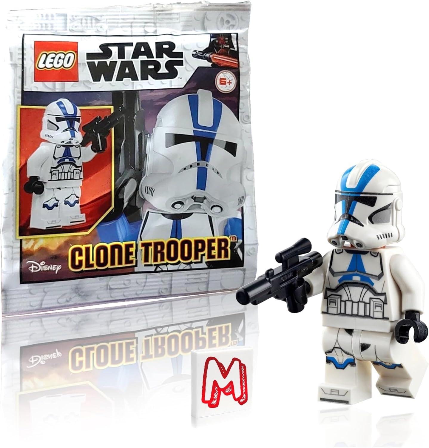 Clone Trooper 501st Legion avec blaster LEGO Star Wars The Clone Wars 75280 – Image 7