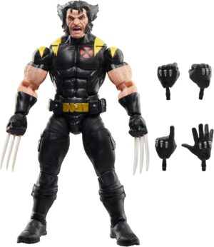 Figurine Wolverine Marvel Legends Series inspirée des bandes dessinées