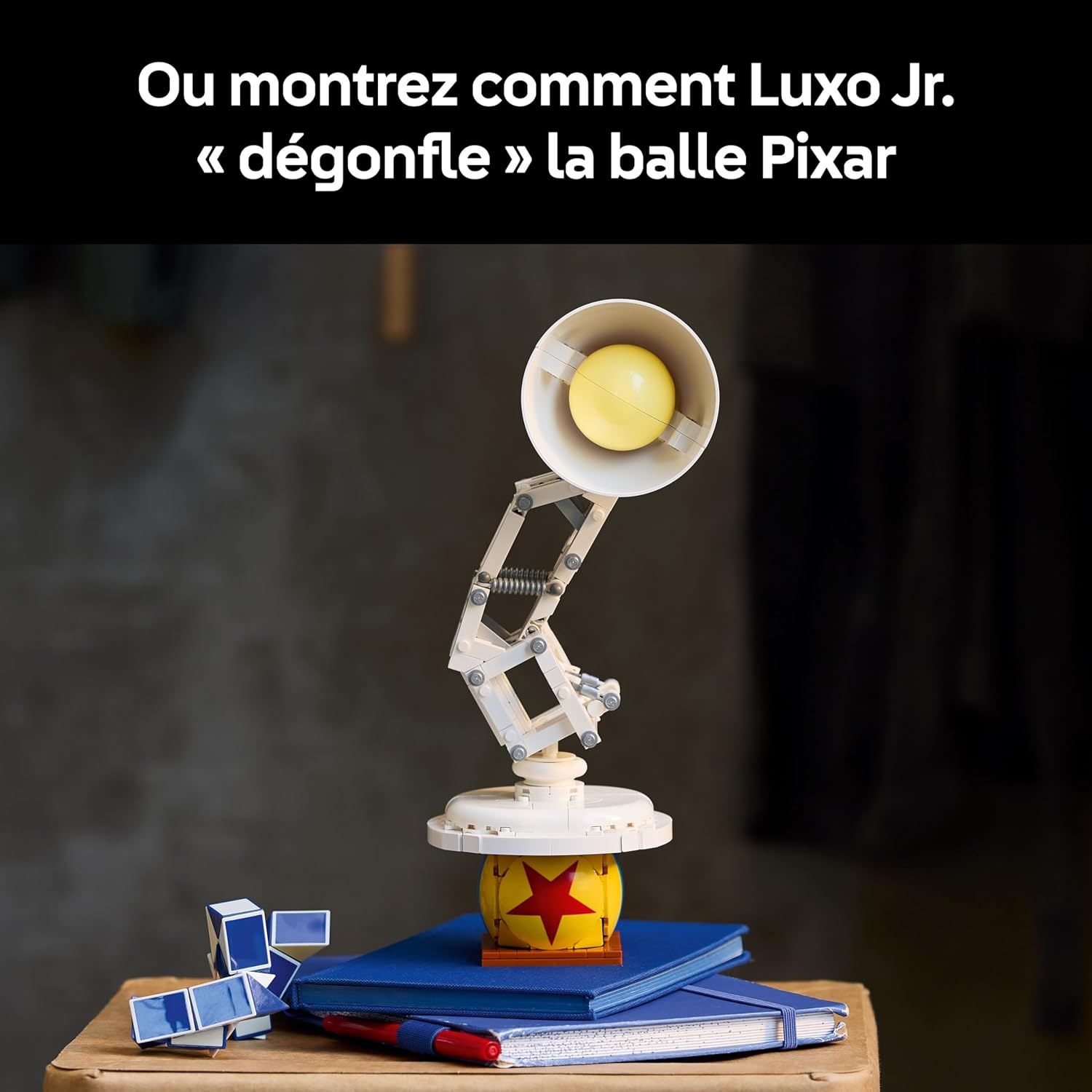 Disney Pixar Luxo Jr. LEGO Ideas 21357, maquette articulée pour adultes – Image 7