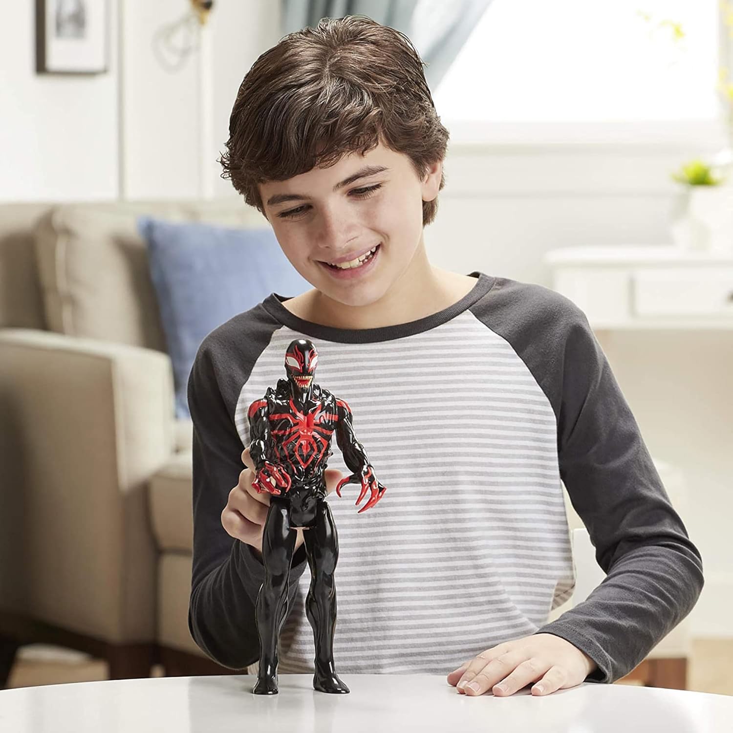 Figurine Miles Morales Titan Hero 30 cm - Marvel Spider-Man Maximum Venom – Image 3