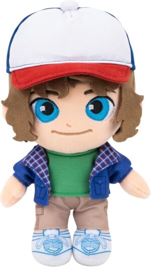 Peluche Stranger Things Dustin Henderson 20 cm à broderies spéciales