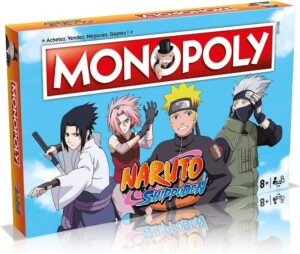 Monopoly Naruto Shippuden en français, jeu de société familial