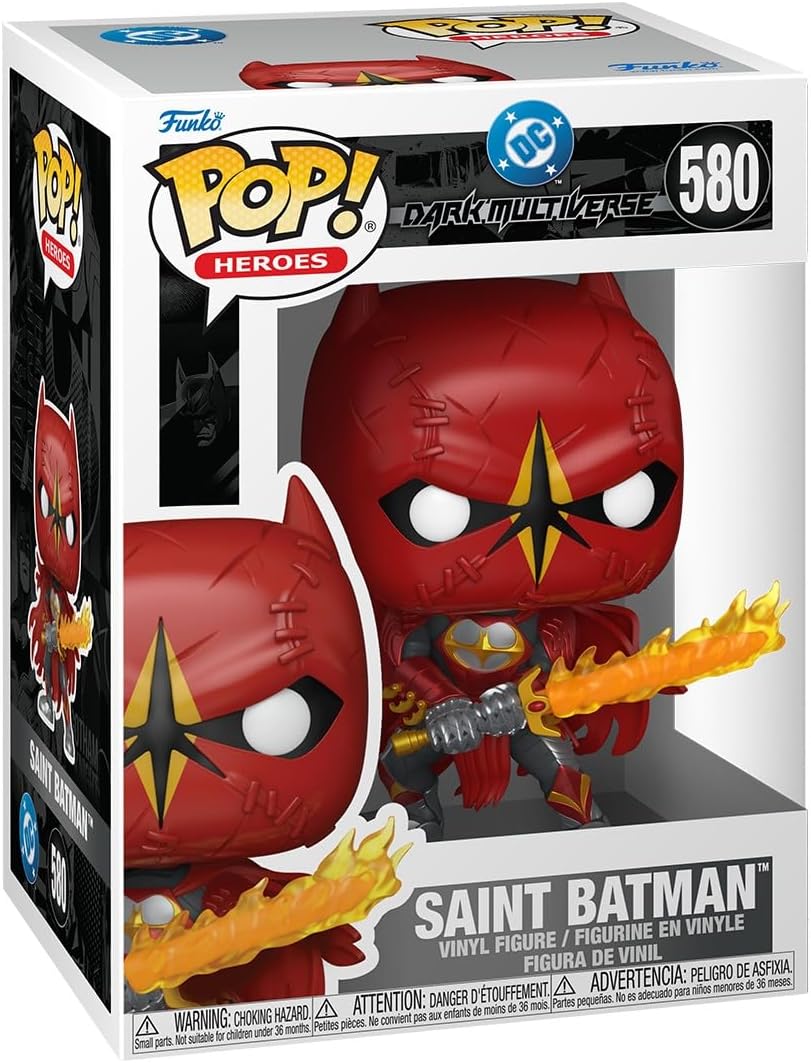 Figurine Funko Pop Saint Batman DC Comics en vinyle 9,5 cm