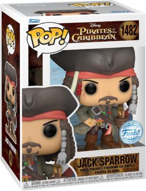 Figurine Pop Captain Jack Sparrow Opening en vinyle - Pirates des Caraïbes