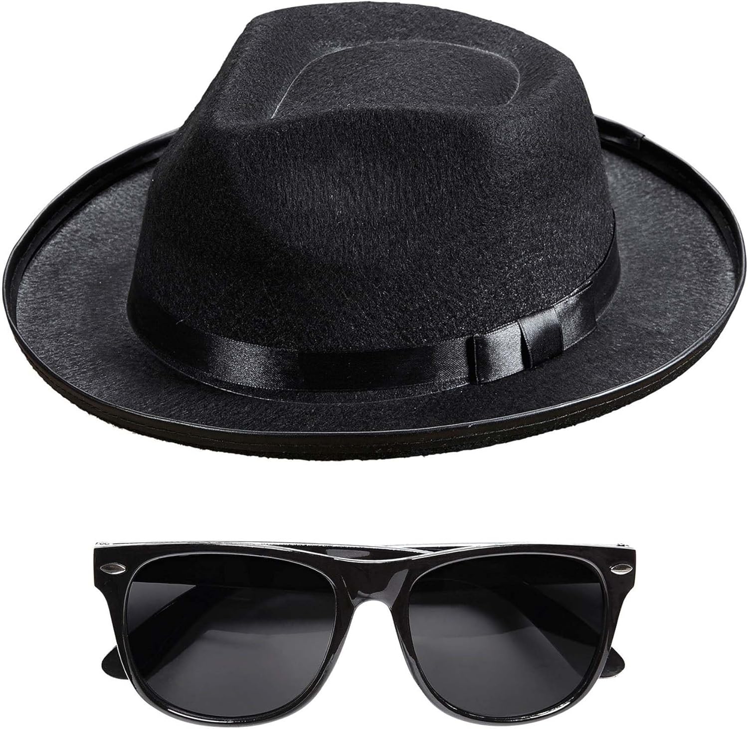 Set Blues Man Breaking Bad avec chapeau et lunettes
