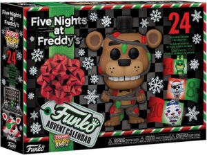 Calendrier de l'avent Funko Five Nights at Freddy's FNAF, boîte mystère multicolore