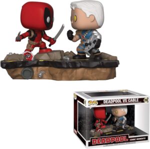 Funko POP! Bobble Marvel Deadpool vs Cable Pack 2 en vinyle 9.5 cm