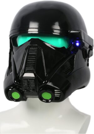 Casque intégral Death Trooper Star Wars en résine pour cosplay adulte