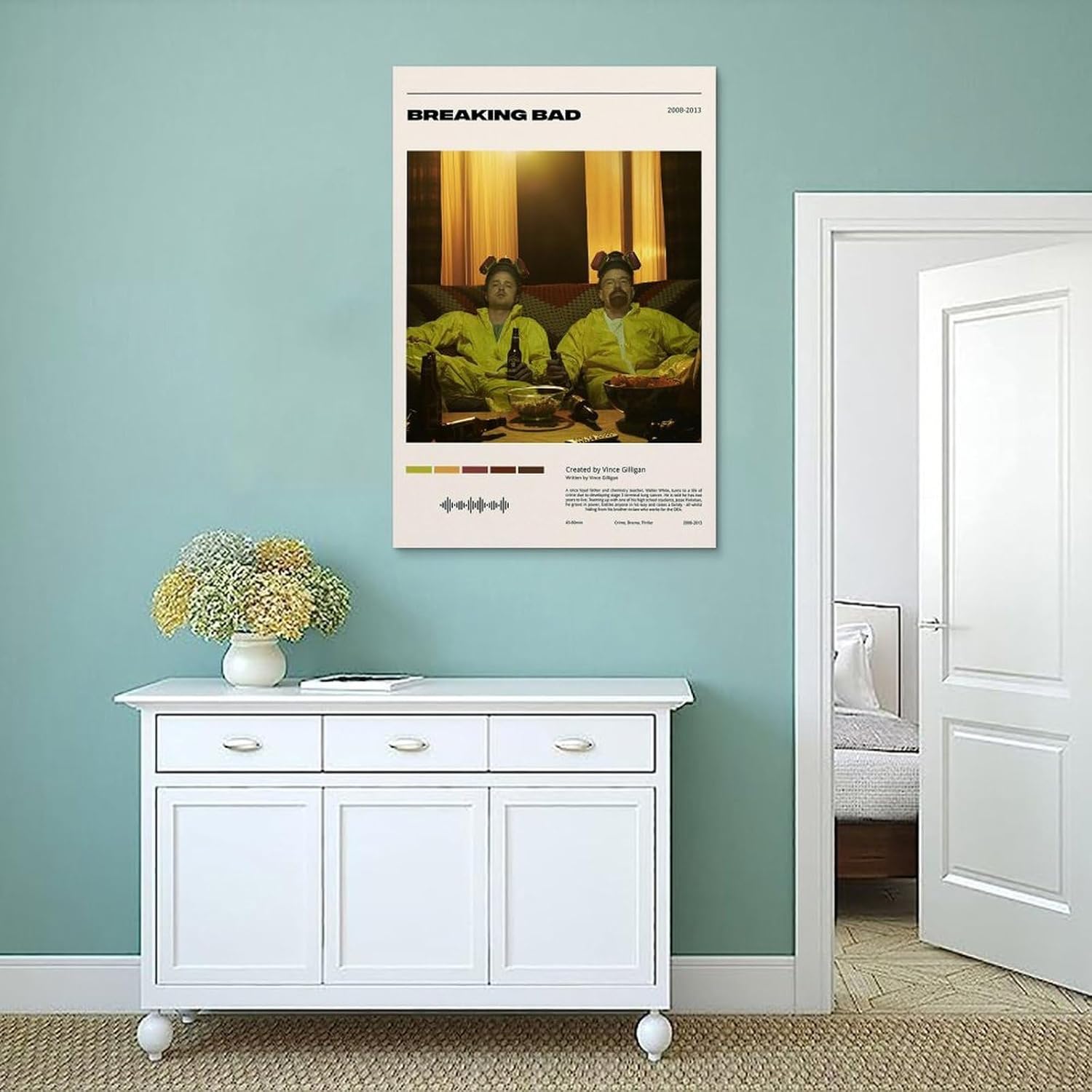 Poster Breaking Bad vintage pour chambre 30 x 45 cm – Image 4