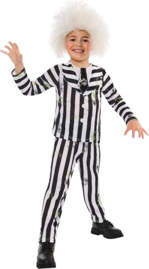 Déguisement enfant Beetlejuice Rubies avec perruque