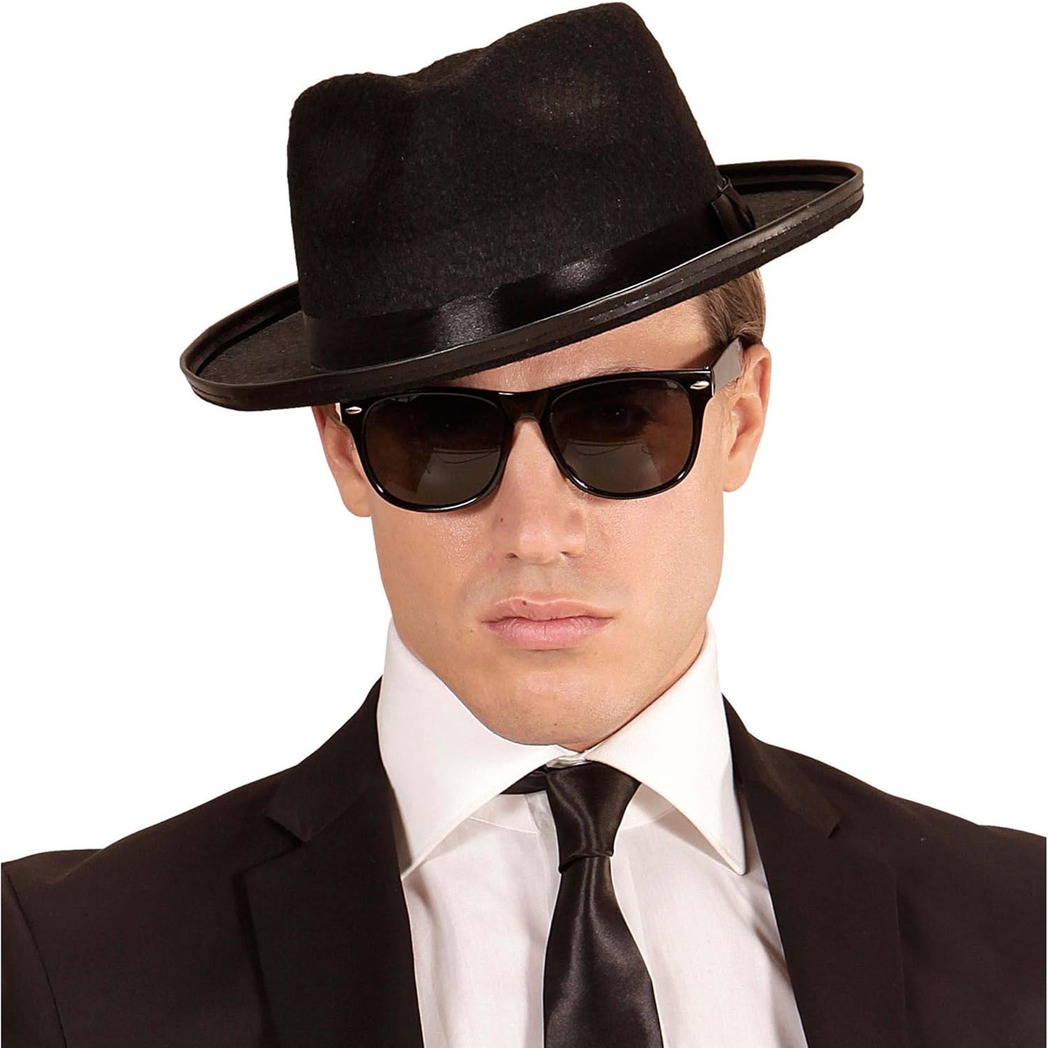 Set Blues Man Breaking Bad avec chapeau et lunettes – Image 2