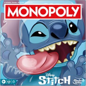 Monopoly Disney Stitch en français avec 4 jetons