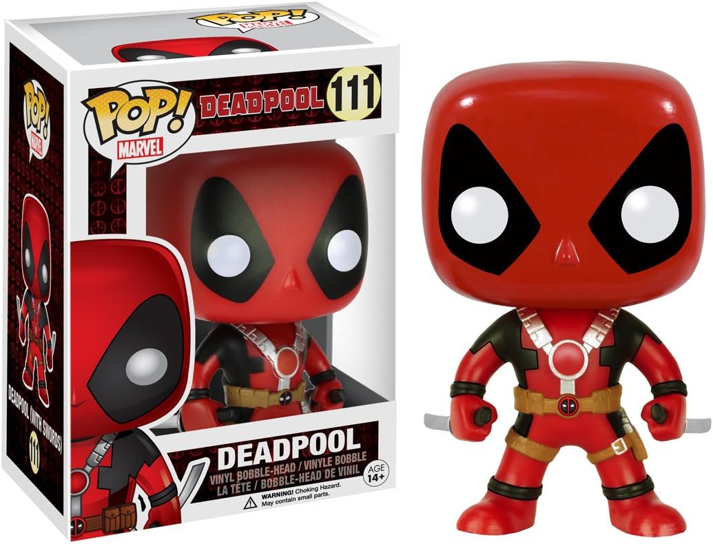 Funko Pop Marvel Deadpool Two Sword en Noir/Gris – Image 2