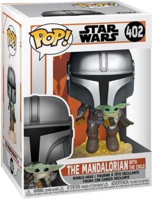 Figurine vinyle Mando avec jet pack - Star Wars The Mandalorian