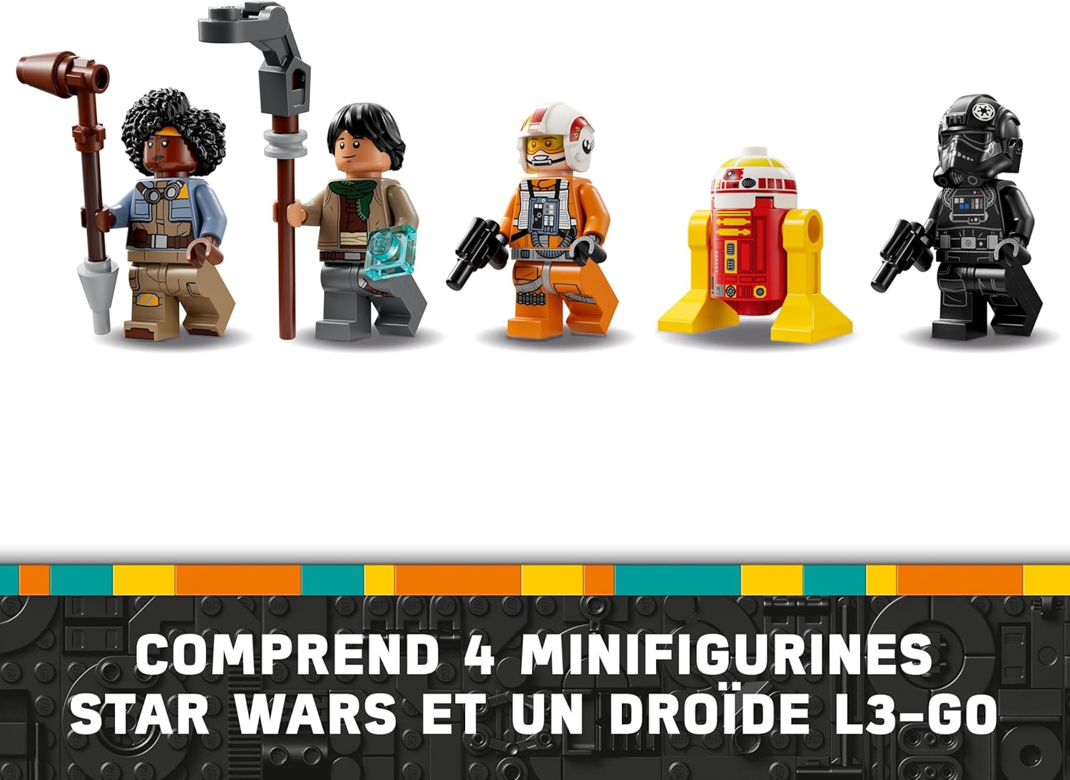 LEGO Star Wars 75393 X-Wing et TIE Fighter à combiner – Image 7