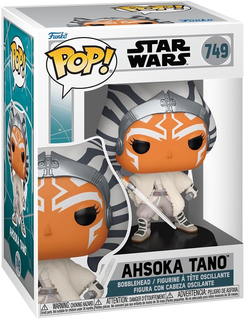 Figurine Funko Pop Ahsoka en vinyle 9,5 cm - Star Wars