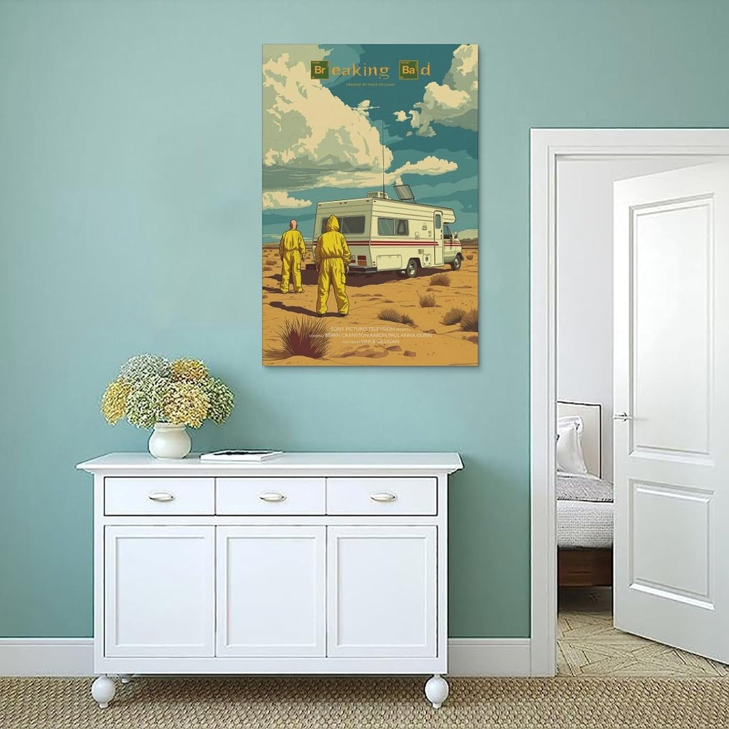 Affiche Breaking Bad vintage Style-2 sur toile, poster musical 30 x 45 cm – Image 4