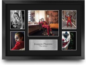 Photo encadrée A3 Joker avec Joaquin Phoenix, imprimé signé