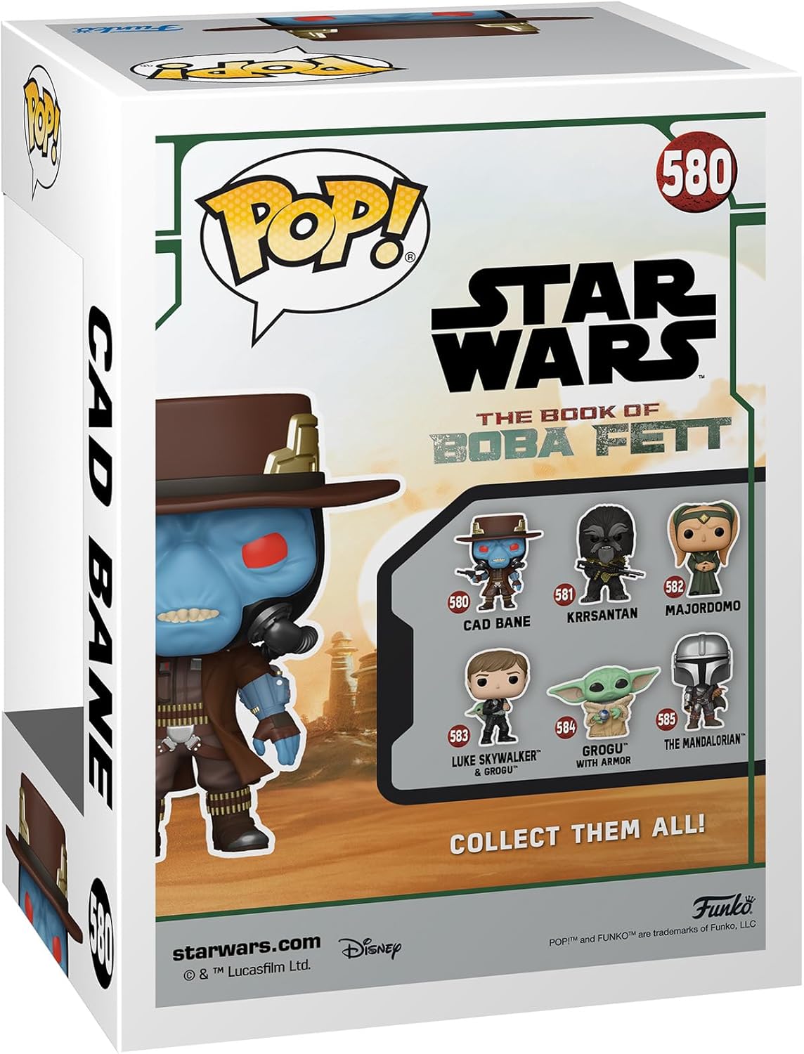 Cad Bane Funko Pop! en vinyle - Star Wars: The Book of Boba Fett – Image 4