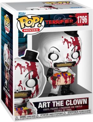 Figurine Funko Pop! Terrifier Art The Clown en vinyle 9,5 cm