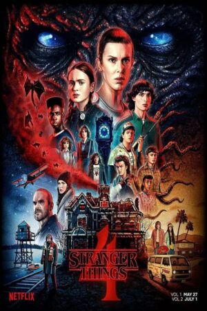 Poster #1 Stranger Things saison 6 Theissen, cadeau 11 x 17 pouces