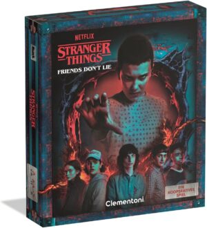 Jeu coopératif Stranger Things Clementoni 59474 avec 12 personnages