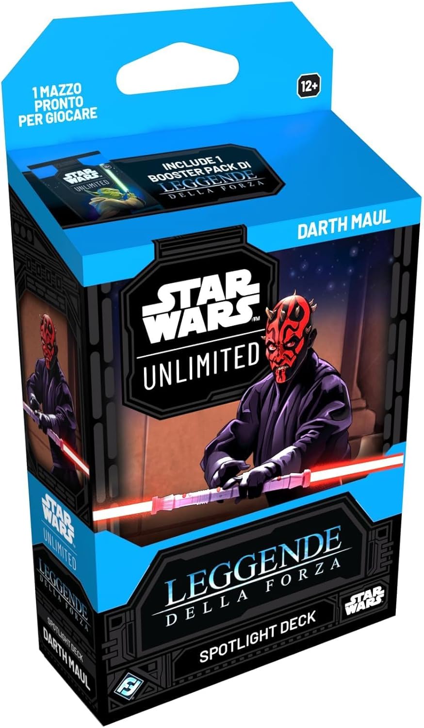 Star Wars Unlimited Spotlight Deck Dark Maul, 50 cartes en version italienne