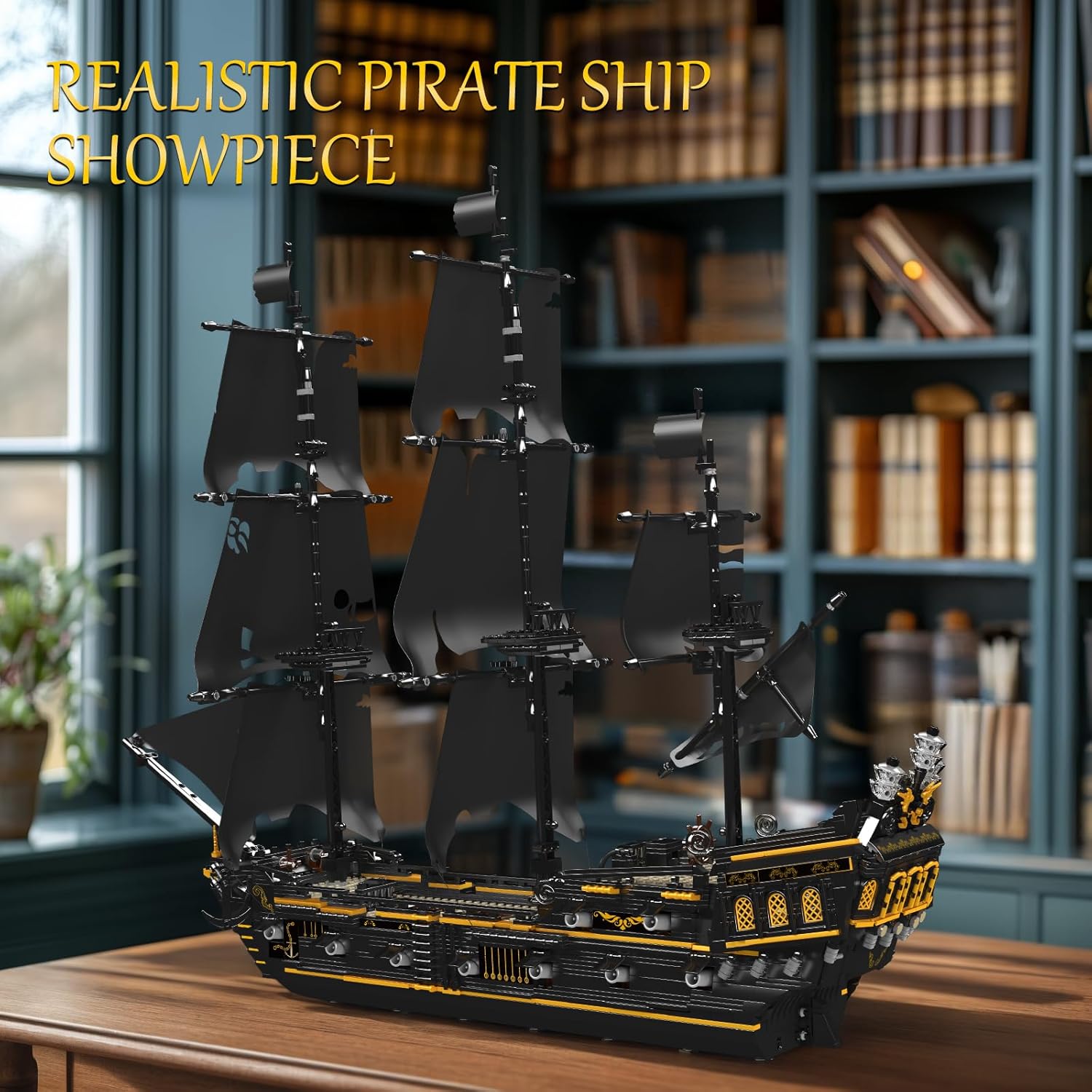 Black Pearl Pirates des Caraïbes en 3180 pièces, set JMBricklayer 40102 – Image 5
