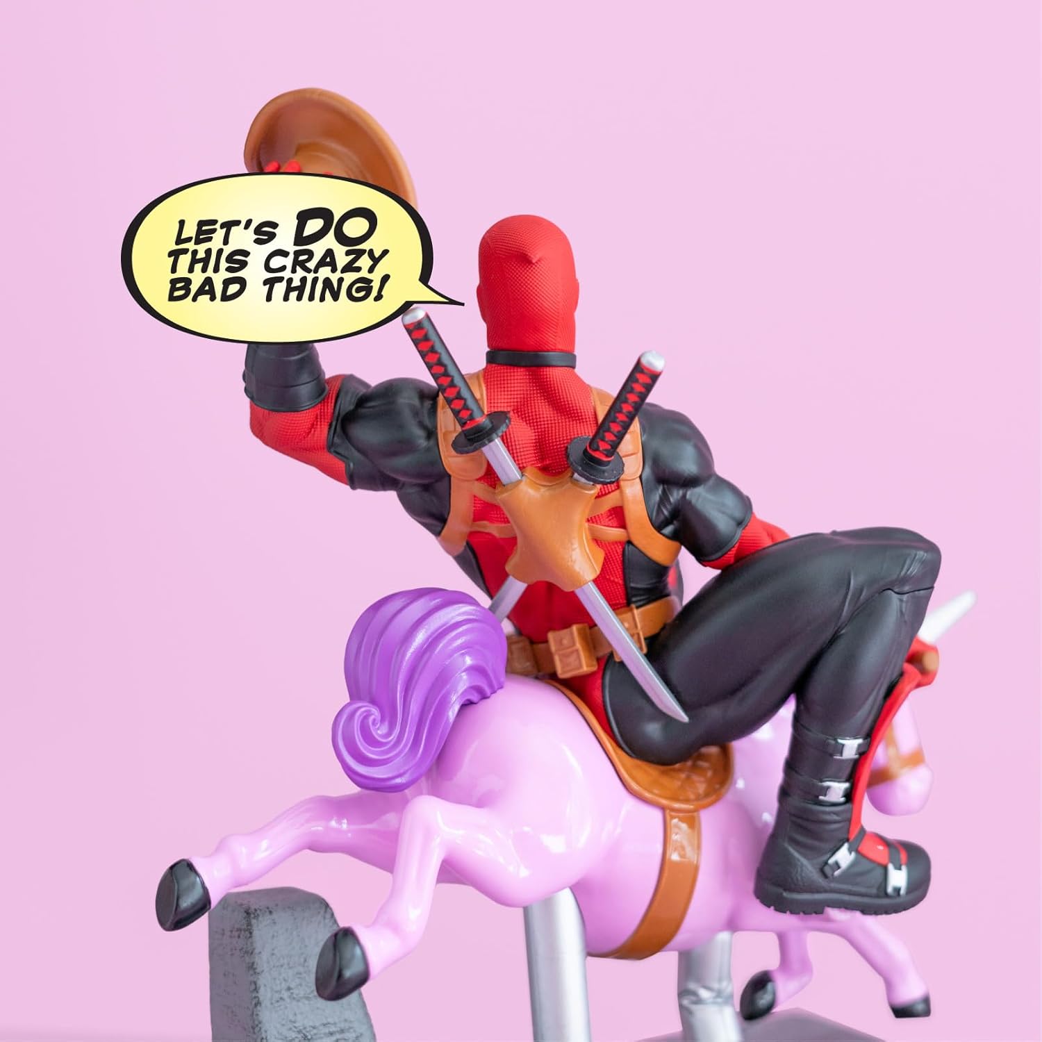 Calendrier perpétuel Deadpool Marvel en résine peinte à la main – Image 6