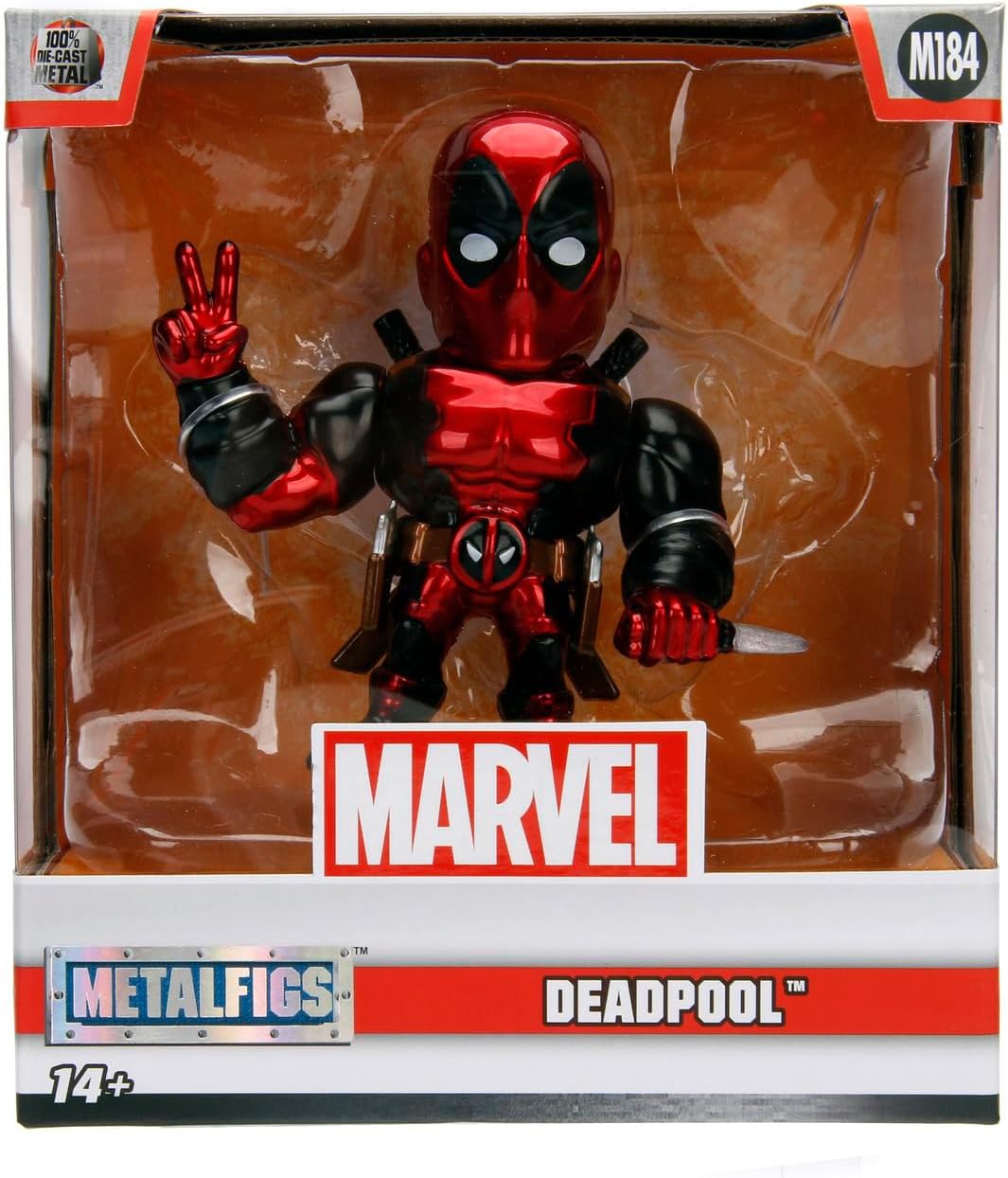 Figurine Deadpool Marvel en métal 10 cm Jada – Image 7
