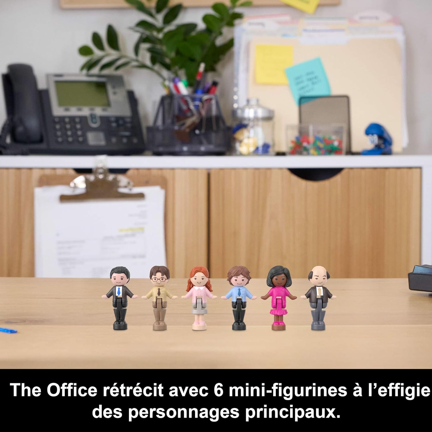 Polly Pocket The Office, coffret mug avec 6 figurines et 9 accessoires – Image 3